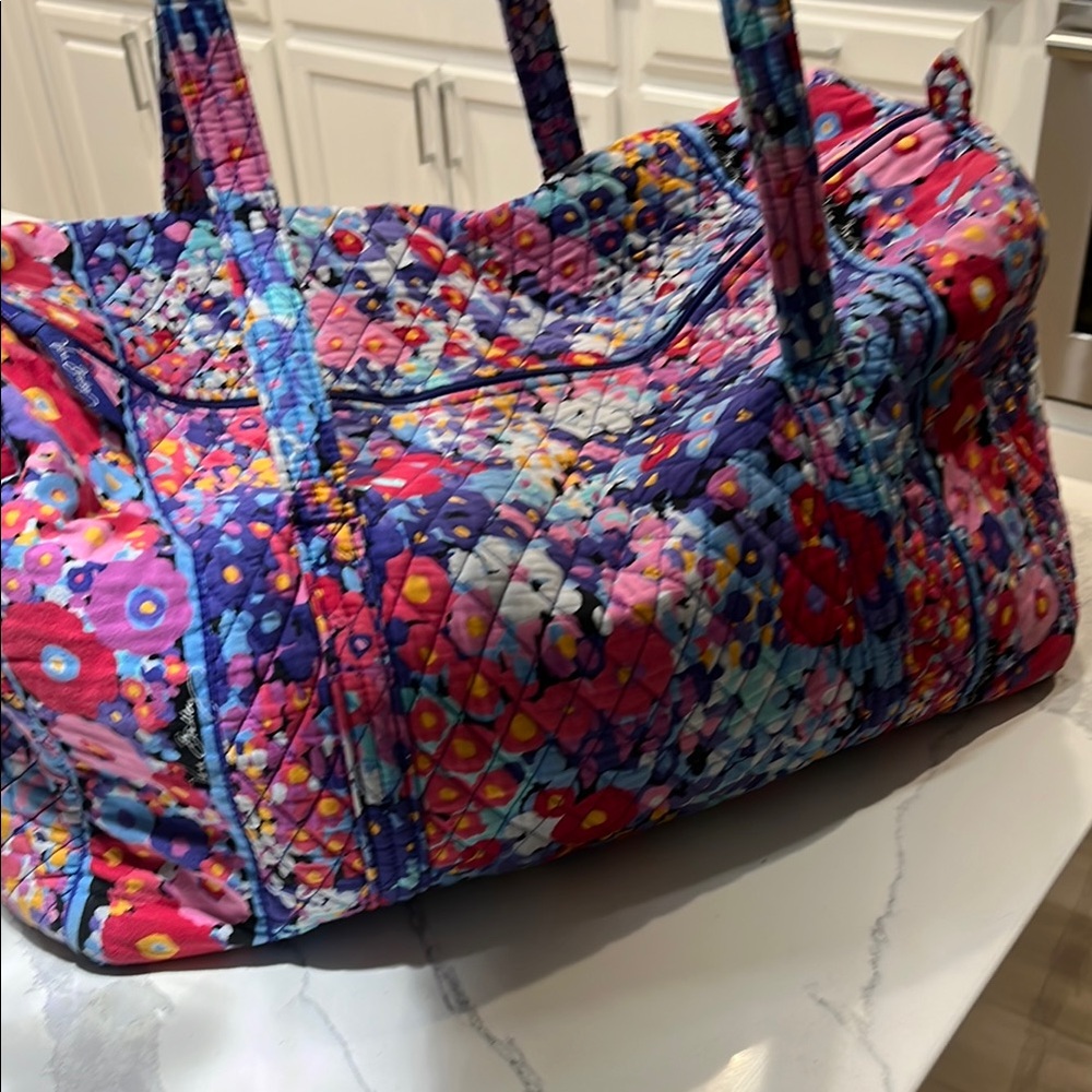 Vibrant Floral Quilted Women's Bag